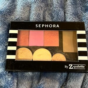 Sephora Z palette nars orgasm Kat Von D Becca